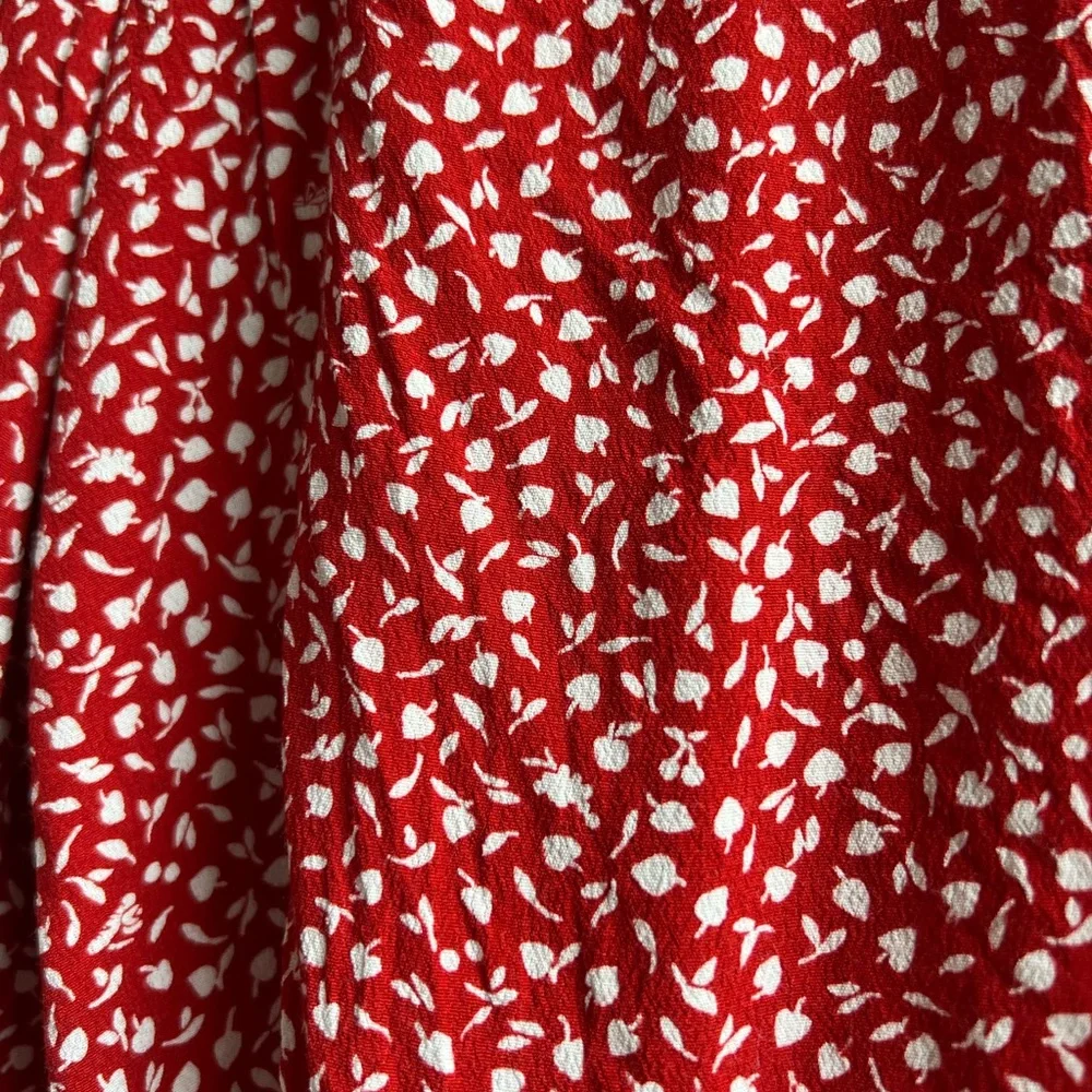 Kinston Side-Button Wrap Top in Park Picnic - Picture 3 of 3